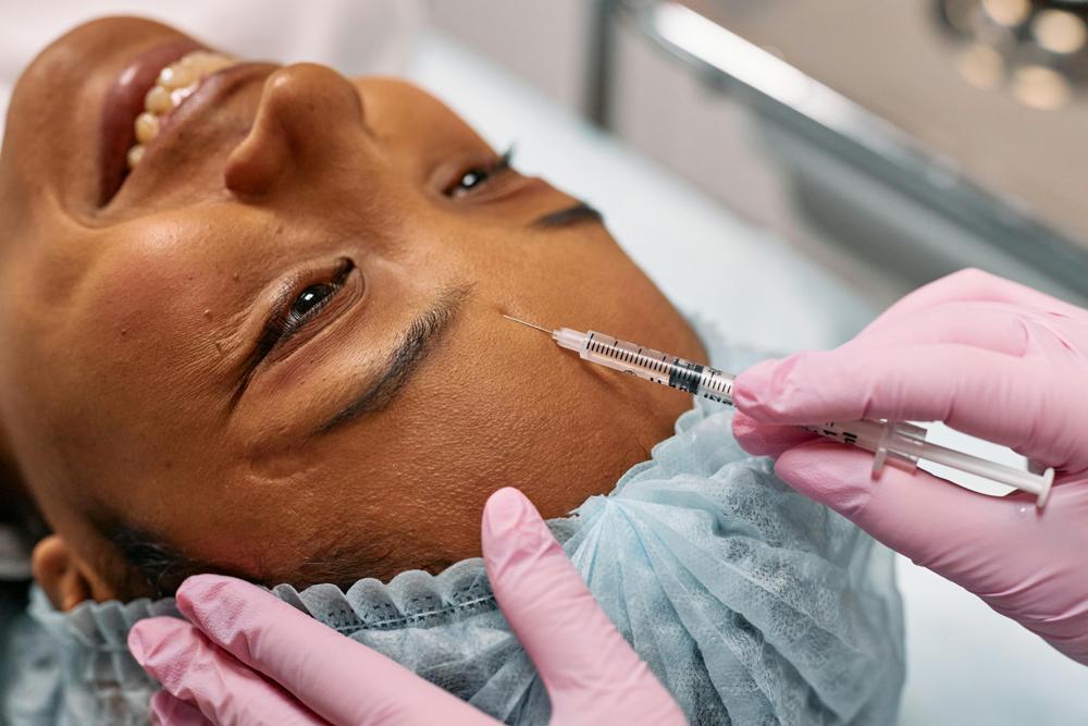 Botox forehead