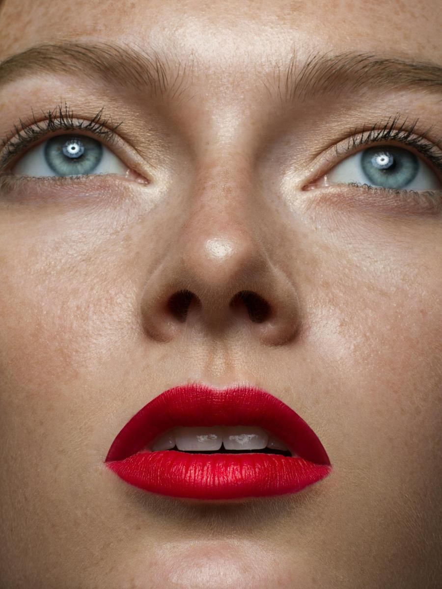 Womans lips