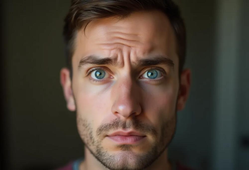 Worried face