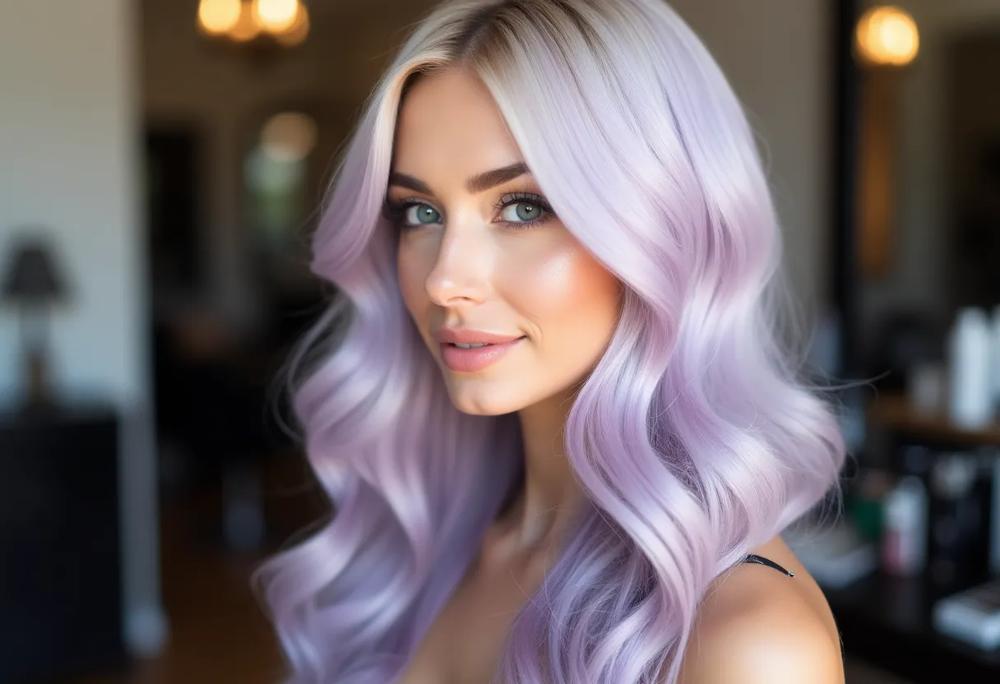 blonde hairstyle