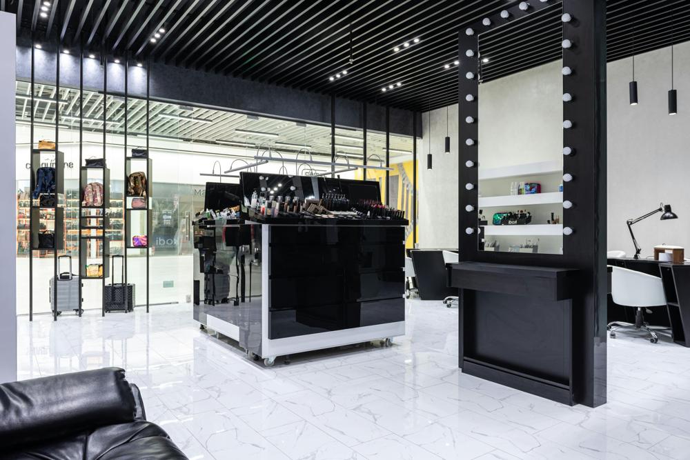 makeup station