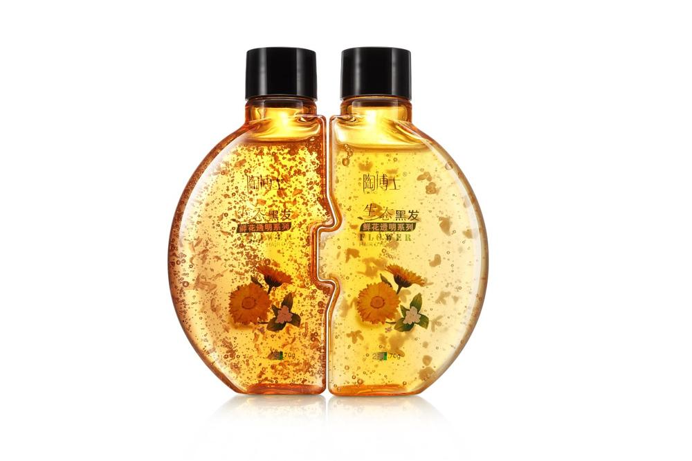 shampoo bottles